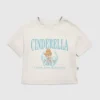 Maglietta con stampa "Cinderella Collegiate" per bambini piccoli