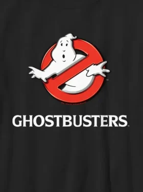 Maglietta con stampa del logo Ghostbusters per bambini