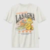 Maglietta con stampa Garfield Lasagna per bambini