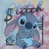 Maglietta con stampa grafica Tie Dye per bambini Lilo e Stitch