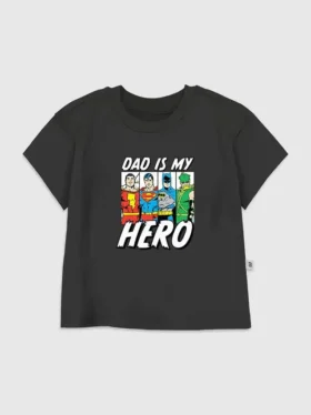Maglietta con stampa "Justice League Hero Dad" della DC Comics per bambini piccoli