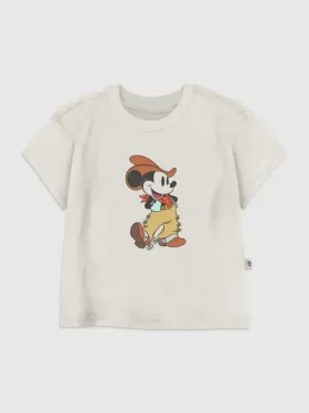 Maglietta con stampa "Mickey Mouse Cowboy" per bambini