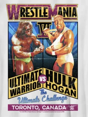 Maglietta con stampa per bambini “WWE Ultimate Warrior”