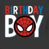 Maglietta con stampa "Spider-Man Birthday Boy" per bambini piccoli