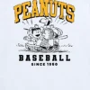 Maglietta da baseball a maniche corte Peanuts per bambini in pantaloncini