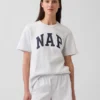 Maglietta da pigiama oversize con logo Nap