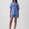 Maglietta da pigiama oversize con logo Nap