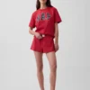 Maglietta da pigiama oversize con logo Nap