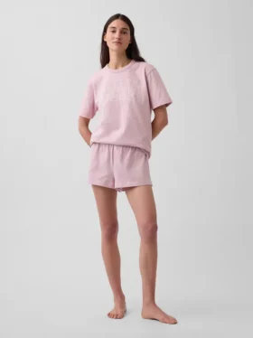 Maglietta da pigiama oversize con logo Nap