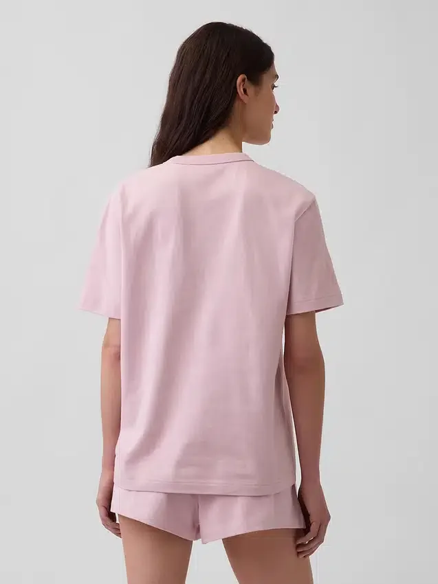 Maglietta da pigiama oversize con logo Nap