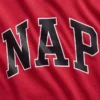 Maglietta da pigiama oversize con logo Nap