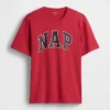 Maglietta da pigiama oversize con logo Nap