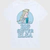 Maglietta grafica a maniche corte “Toddler Frozen Big Sister Elsa” in pantaloncini