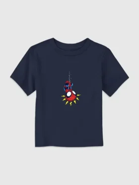 Maglietta grafica classica retrò Spider-Man per bambini