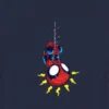 Maglietta grafica classica retrò Spider-Man per bambini