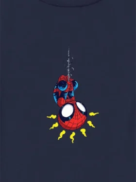 Maglietta grafica classica retrò Spider-Man per bambini