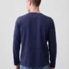 Maglietta Henley dal taglio morbido
