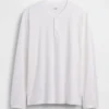 Maglietta Henley dal taglio morbido