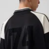 Maglietta in jersey con logo oversize Ouigap