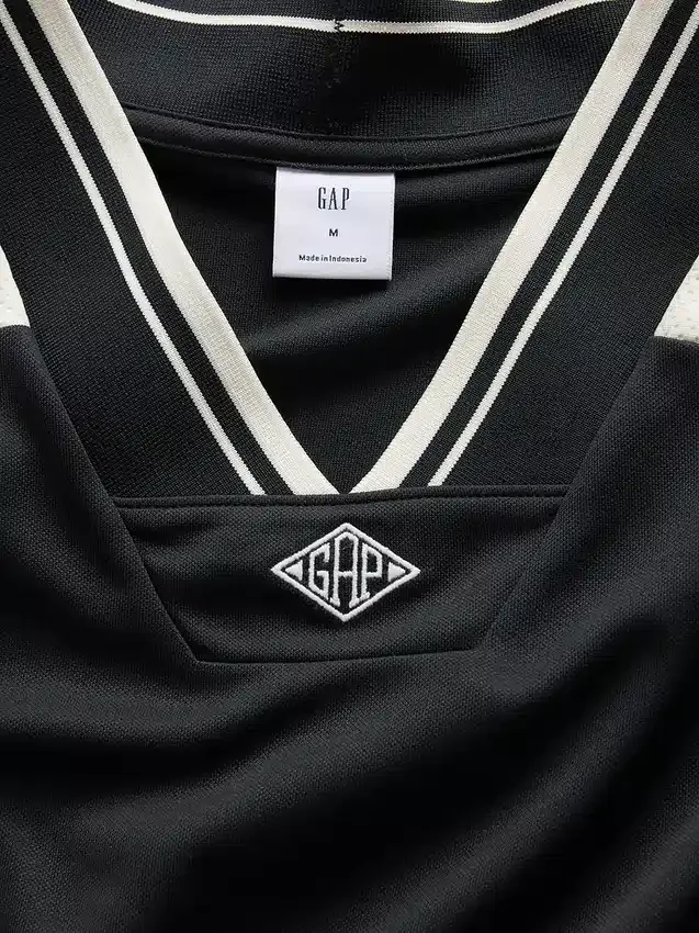 Maglietta in jersey con logo oversize Ouigap