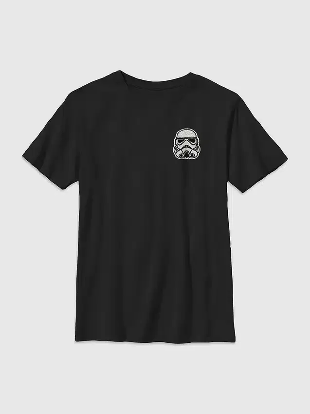 Maglietta per bambini con grafica ricamata Stormtrooper di Star Wars