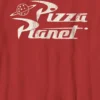 Maglietta per bambini Toy Story con motivo pizza vintage