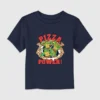 Maglietta "Pizza Power" delle Tartarughe Ninja per bambini