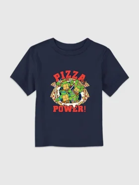 Maglietta "Pizza Power" delle Tartarughe Ninja per bambini