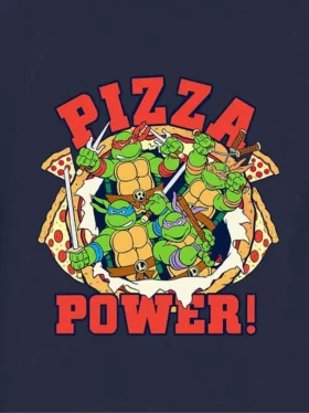 Maglietta “Pizza Power” delle Tartarughe Ninja per bambini