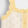 Maglione a blocchi di colore in maglia pointelle per neonato & bebè