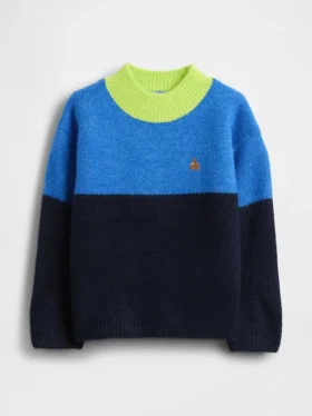 Maglione a blocchi di colore per neonato & bebè