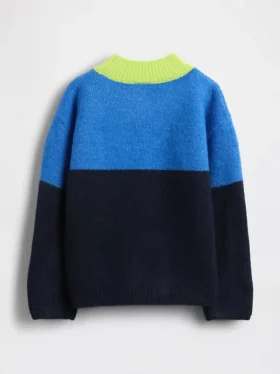 Maglione a blocchi di colore per neonato & bebè