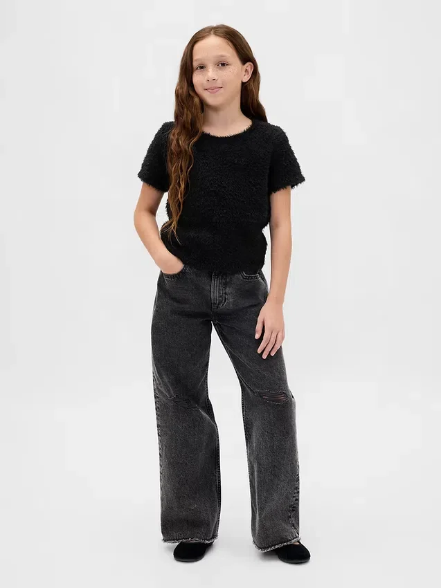 Maglione a ciglia per bambini