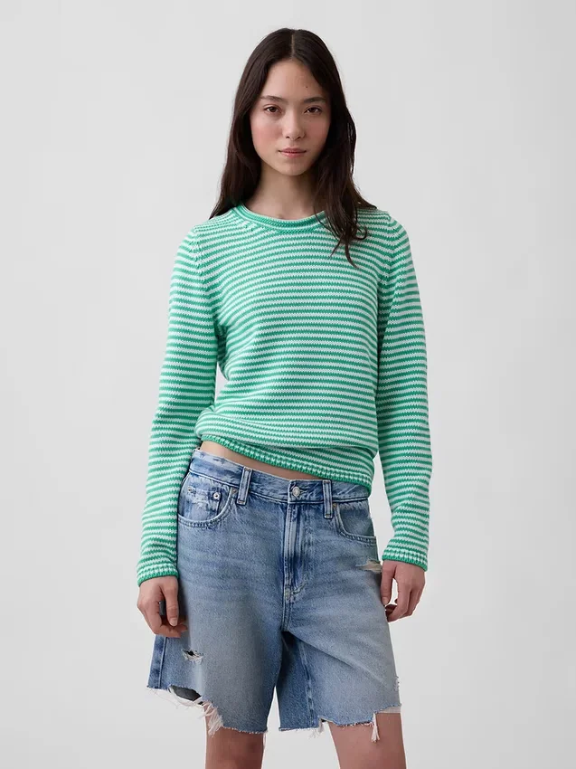 Maglione a collo alto 100% cotone