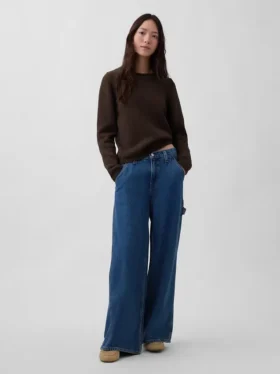 Maglione a collo alto 100% cotone