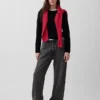 Maglione a collo alto 100% cotone