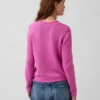Maglione a collo alto 100% cotone