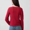 Maglione a collo alto 100% cotone