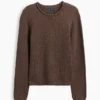 Maglione a collo alto 100% cotone