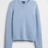 Maglione a collo alto 100% cotone