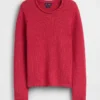 Maglione a collo alto 100% cotone