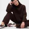 Maglione a collo alto CashSoft con punto Shaker