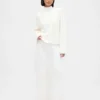Maglione a collo alto CashSoft con punto Shaker