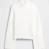 Maglione a collo alto CashSoft con punto Shaker