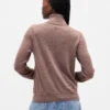 Maglione a collo alto in 100% lana merino