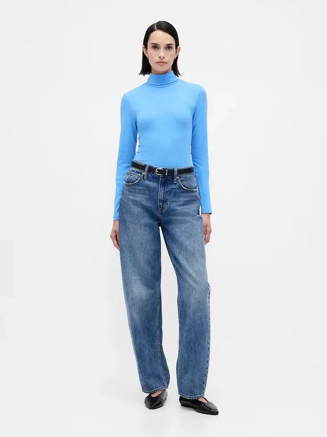 Maglione a collo alto leggerissimo