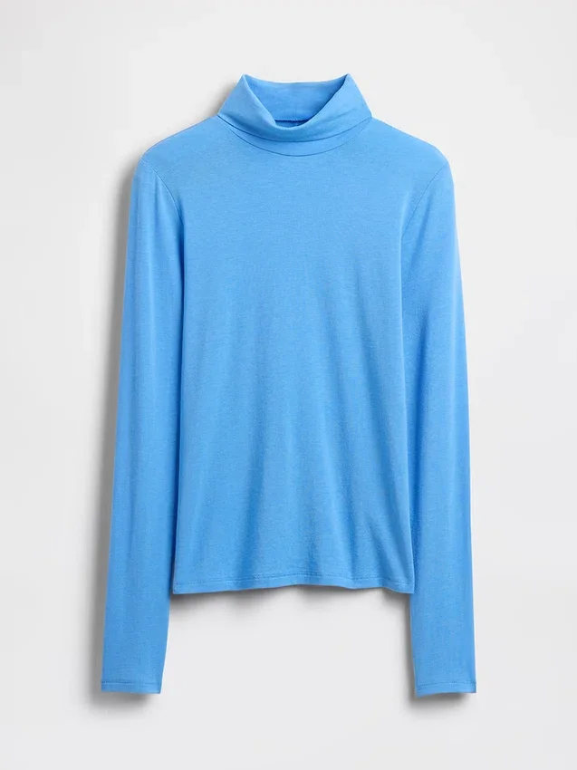 Maglione a collo alto leggerissimo