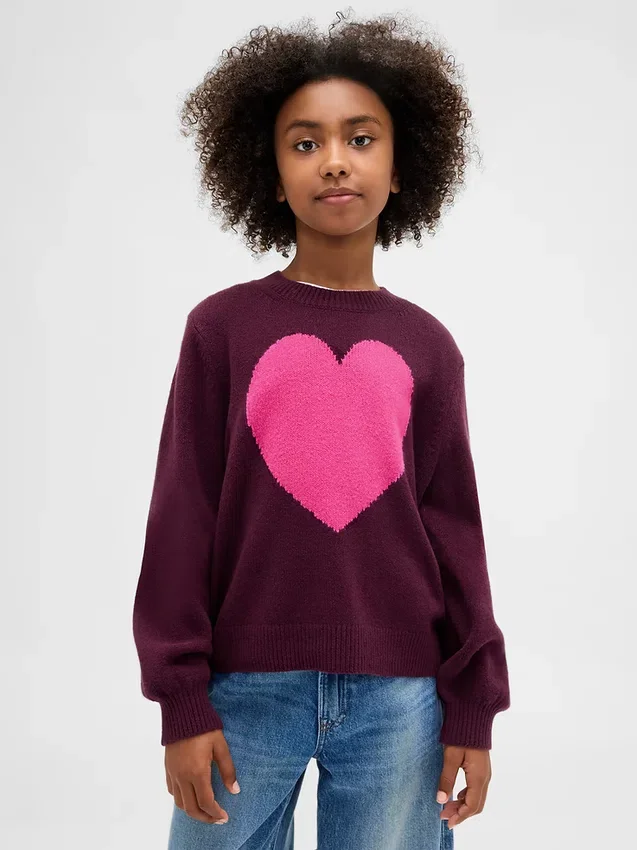 Maglione a girocollo CashSoft per bambini