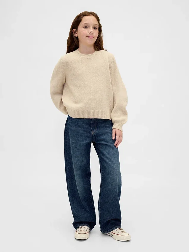 Maglione a girocollo CashSoft per bambini