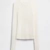 Maglione a punto pointelle